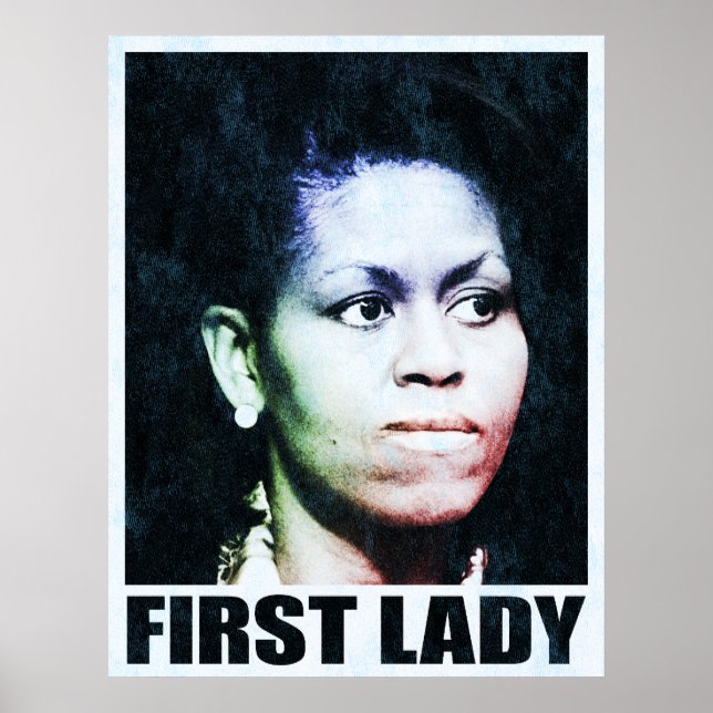 First Lady Michelle Obama Poster (Vorne)