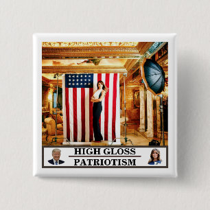 First Lady Trump Button