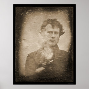 First Light Foto Daguerreotype 1839 Poster