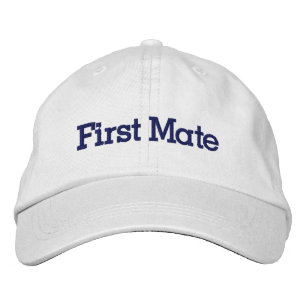 First Mate Hat Bestickte Kappe
