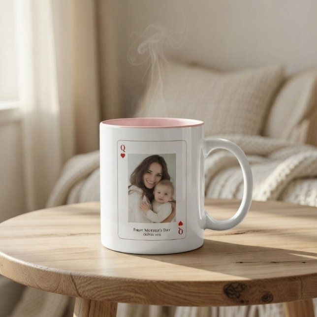 First Mother’s Day Personalized Photo  Tasse (Von Creator hochgeladen)