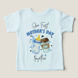 First Mthers Day Shirt 2025 /Blue Matching Outfit