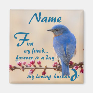 First My Forever My Lovin Husband Magnet