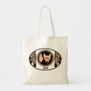 First Nations Tote Bag Wolf Native Art Geschenke M Tragetasche