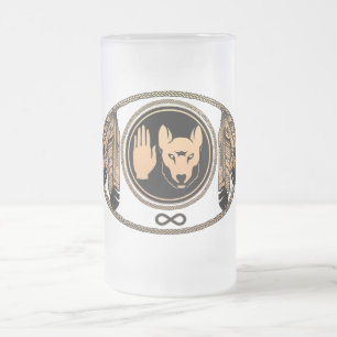 First Nations Wolf Beer Tasse Wildlife Art Stein T