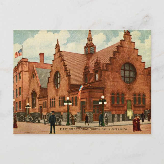 First Presbyterian Church Houston, Postcard Postkarte (Vorderseite)