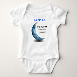 First Ramadan   Custom Baby Bodysuit Personal Baby Strampler