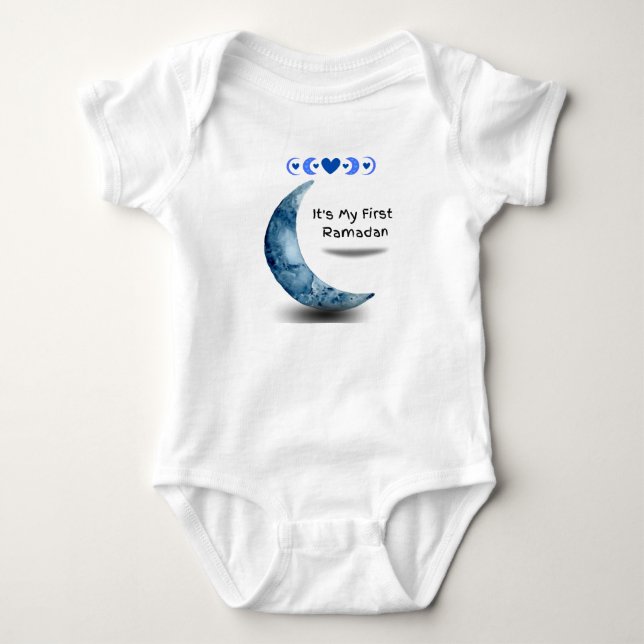 First Ramadan | Custom Baby Bodysuit Personal Strampler (Vorderseite)