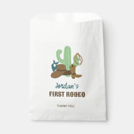 First Rodeo Birthday 1. Cowboy Western Geschenktütchen