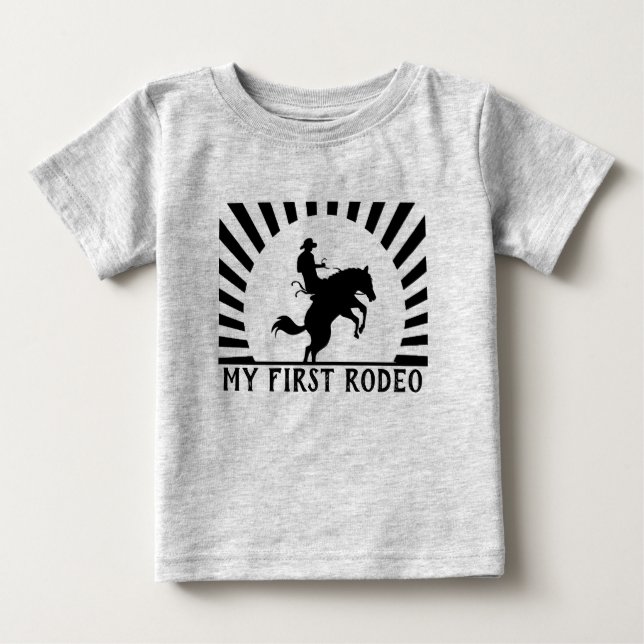 First Rodeo Birthday T Shirt (Vorderseite)