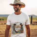 First Rodeo Cowboy Western Boy 1. Geburtstag Party Tri-Blend Shirt<br><div class="desc">Es ist Ihr Kleiner ist "First Rodeo" und wir wissen, dass Sie so aufgeregt sind! Feiern Sie den kleinen Cowboy im rustikalen Western Kuh poke Stil mit diesem Jungen 1. Geburtstag Party Design. Das Hotel verfügt über einen Sand in Aquarelltönen mit zahlreichen Kakteen, einem Hufeisen, Stiefeln und Cowboyhut sowie einem...</div>