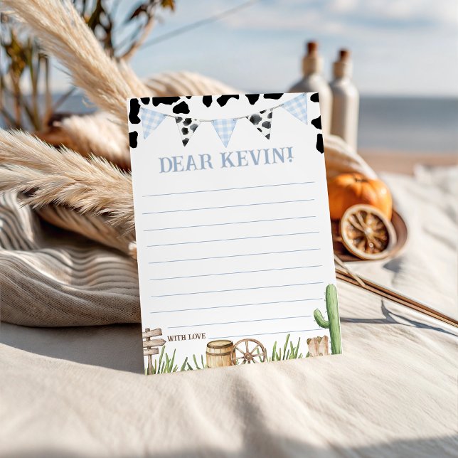 First Rodeo Time Capsule Card Einladung (Von Creator hochgeladen)