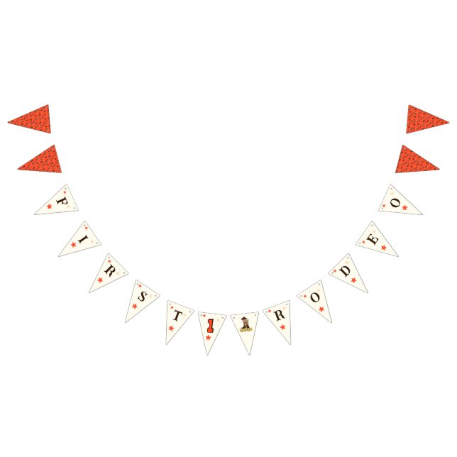 First Rodeo Wimpelkette (Alle)