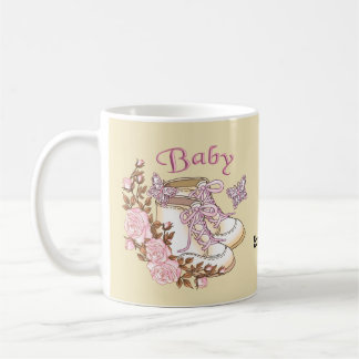 First Shoes Baby Girl Tasse