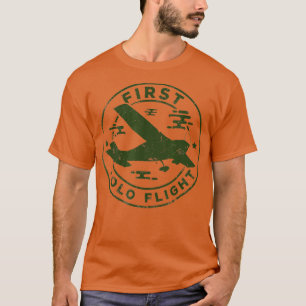 First Solo Flight Plane Aircraft Pilot Flight T-Shirt