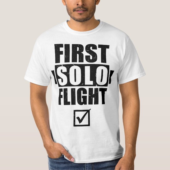 First Solo Flight T-Shirt (Vorderseite)