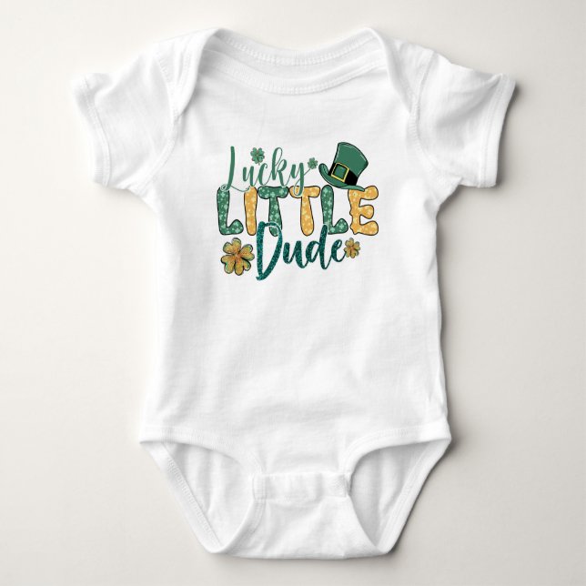 First St. Patrick's Day Baby T - Shirt (Vorderseite)