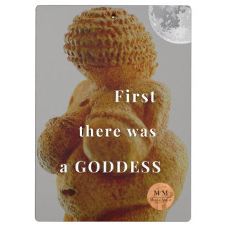 First there was a Goddess Klemmbrett