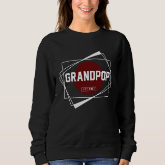 First Time Grandpop for New Grandpa Expecting Gran Sweatshirt