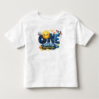 First Trip Around the Sun First Birthday Kleinkind T-shirt
