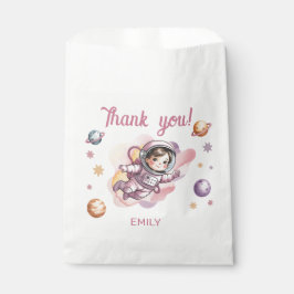 First Trip Around the Sun Girl Pink Birthday  Geschenktütchen