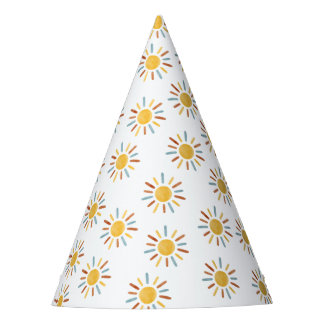 First Trip Around The Sun Sunshine Party Hat Partyhütchen