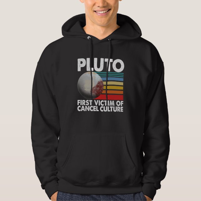 First Victim Of Cancel Culture Women Pluto Solar S Hoodie (Vorderseite)