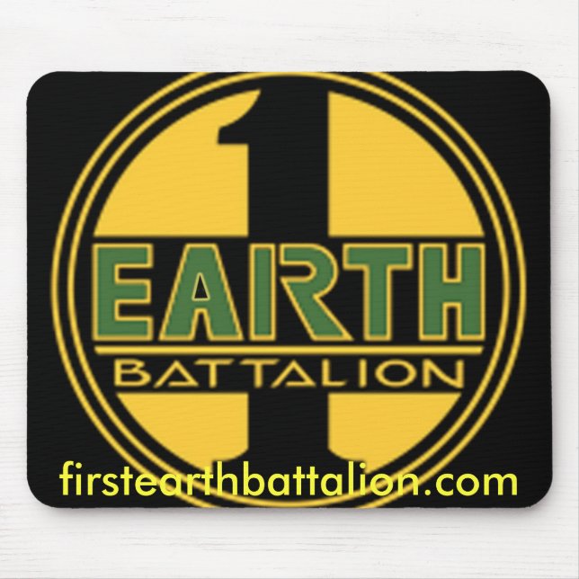 firstearthbattalion Mausunterlage Mousepad (Vorne)