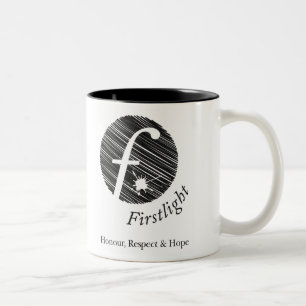 FirstLight Kaffee-Tasse (klein) Zweifarbige Tasse