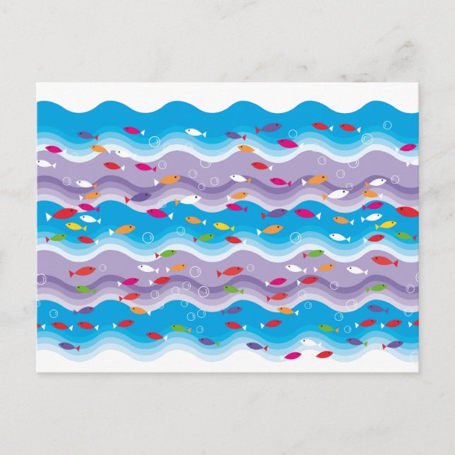 Fis-Seen im Postkarte (Vorderseite)