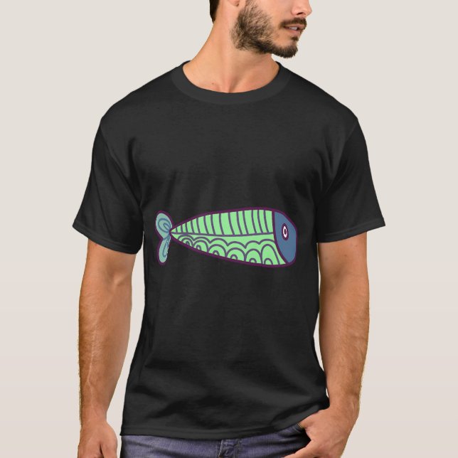 Fisch #04 T-Shirt (Vorderseite)