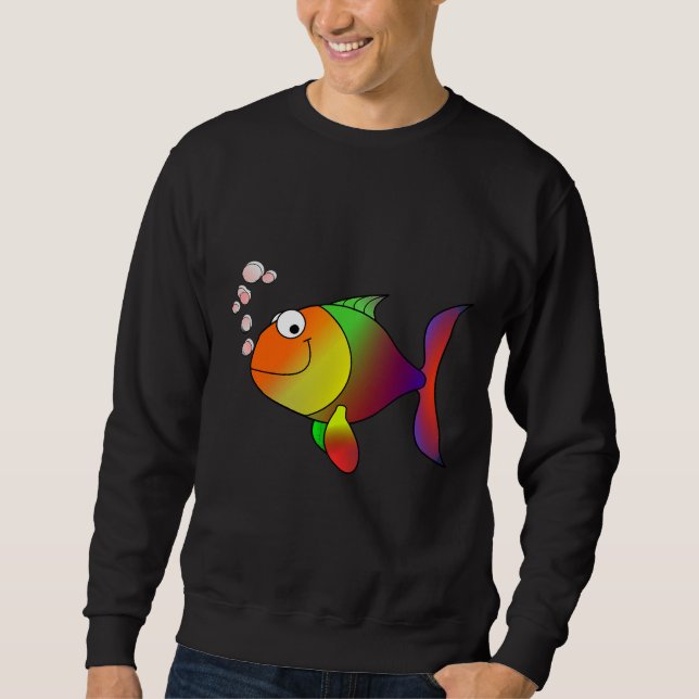 Fisch 16 sweatshirt (Vorderseite)
