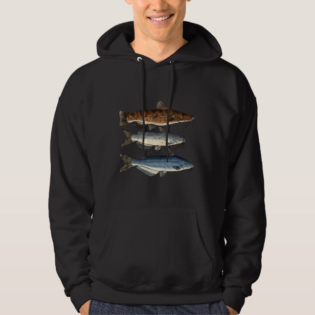 Fisch 1 hoodie (Vorderseite)