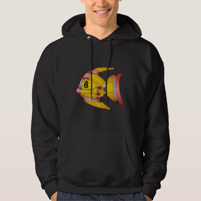 Fisch 73 hoodie (Vorderseite)