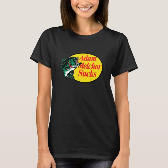 Fisch Adam Elchor saugt T-Shirt (Vorderseite)
