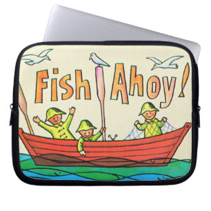 Fisch Ahoy! Laptopschutzhülle