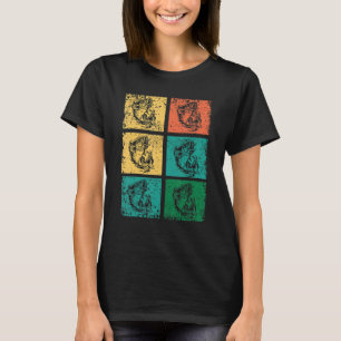 Fisch Aquarium Angeln Fischen Fischer Vintage T-Shirt