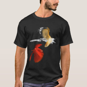 Fisch Aquarium Jumping Fisch T-Shirt