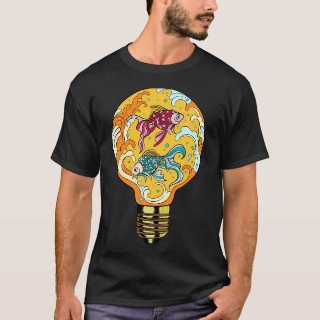 Fisch Aquarium T-Shirt (Vorderseite)