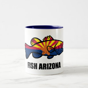 Fisch Arizona Zweifarbige Tasse