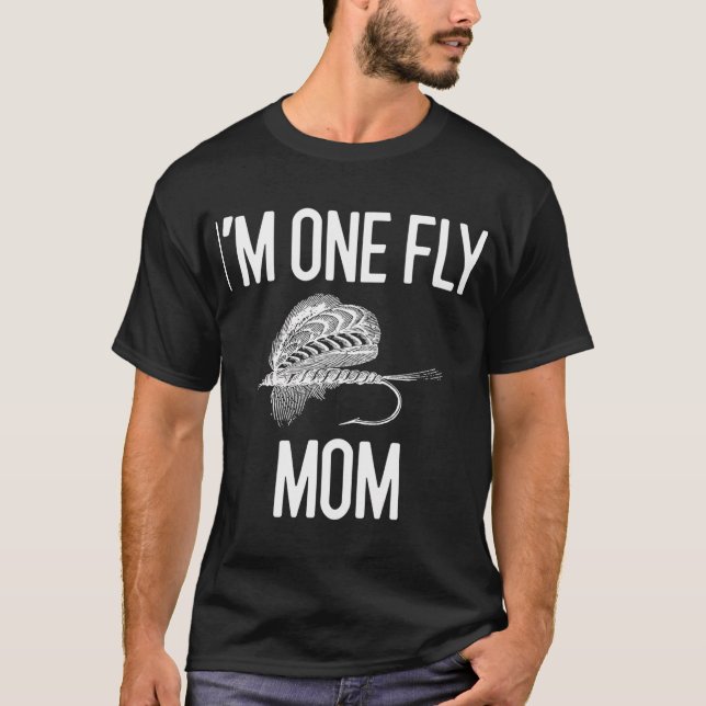 Fisch auf die Fütterung von Bachforellen T-Shirt (Vorderseite)