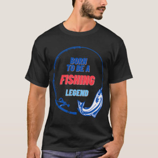 Fisch auf Zanderfarbe T-Shirt