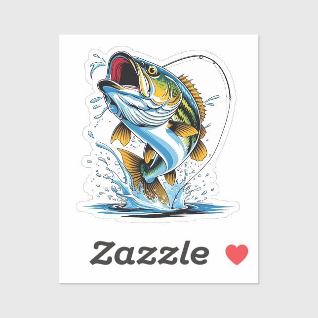 Fisch-Aufkleber Aufkleber (Blatt)