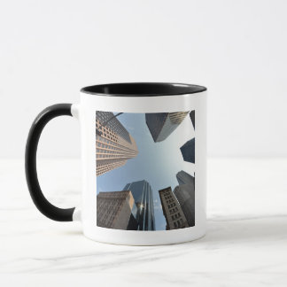 Fisch-Auge Linse des Gebäude, Boston, US Tasse