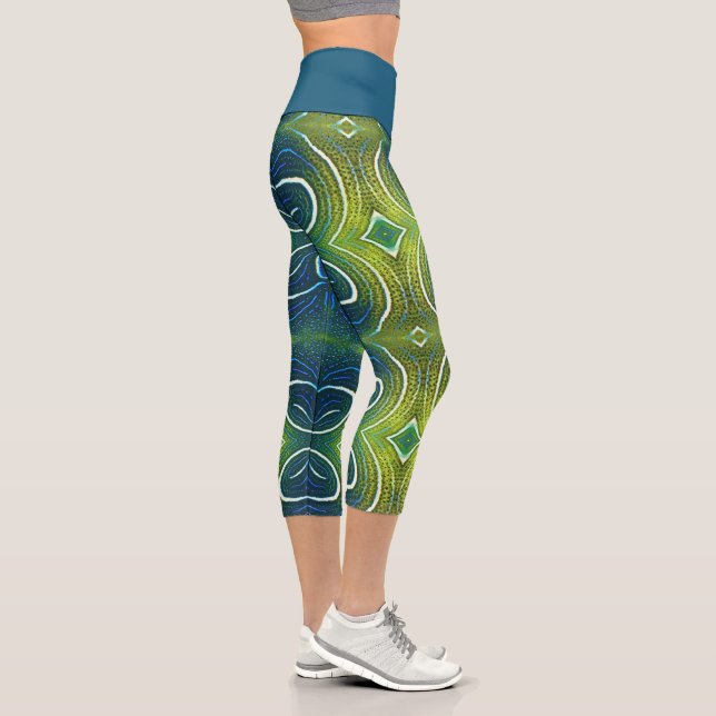 Fisch Capri Leggings (Rechts)