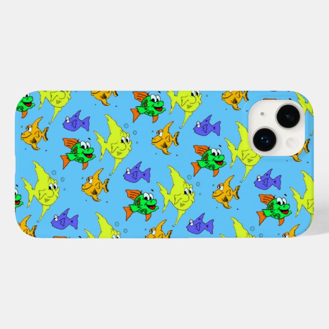 Fisch Case-Mate iPhone Hülle (Rückseite (Horizontal))