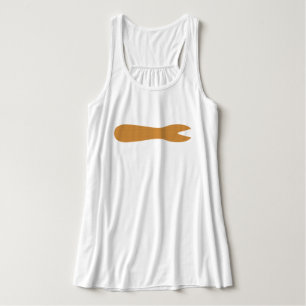 Fisch & Chips Shop Holzgabel Tank Top