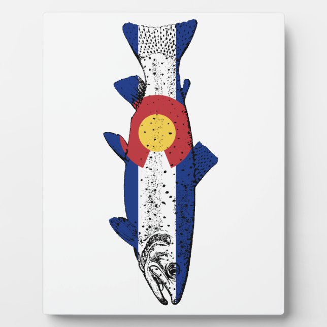 Fisch Colorado Fotoplatte (Vorderseite)