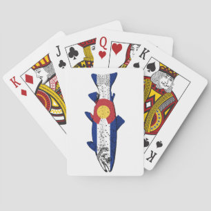 Fisch Colorado Spielkarten