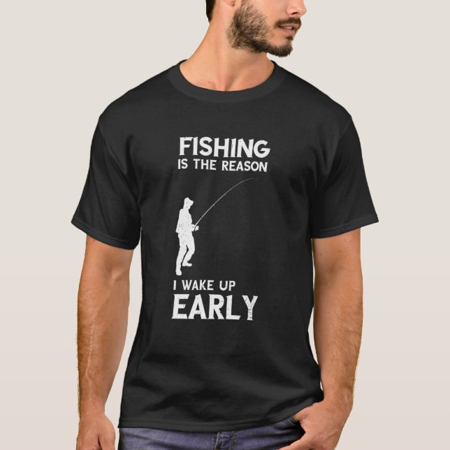 Fisch, den ich Geweckt habe T-Shirt (Vorderseite)
